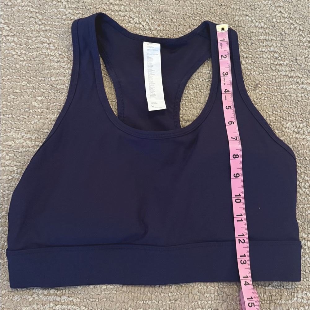 Fabletics Deep Blue Sports Bra - Picture 4 of 5